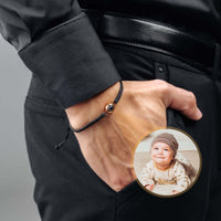 Thumbnail for Classic Photo Bracelet featuring a customizable charm and handcrafted design by Brother & Sisters.