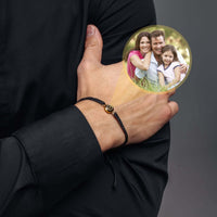 Thumbnail for Classic Photo Bracelet showcasing customizable photo charm and handcrafted design by Brother & Sisters.