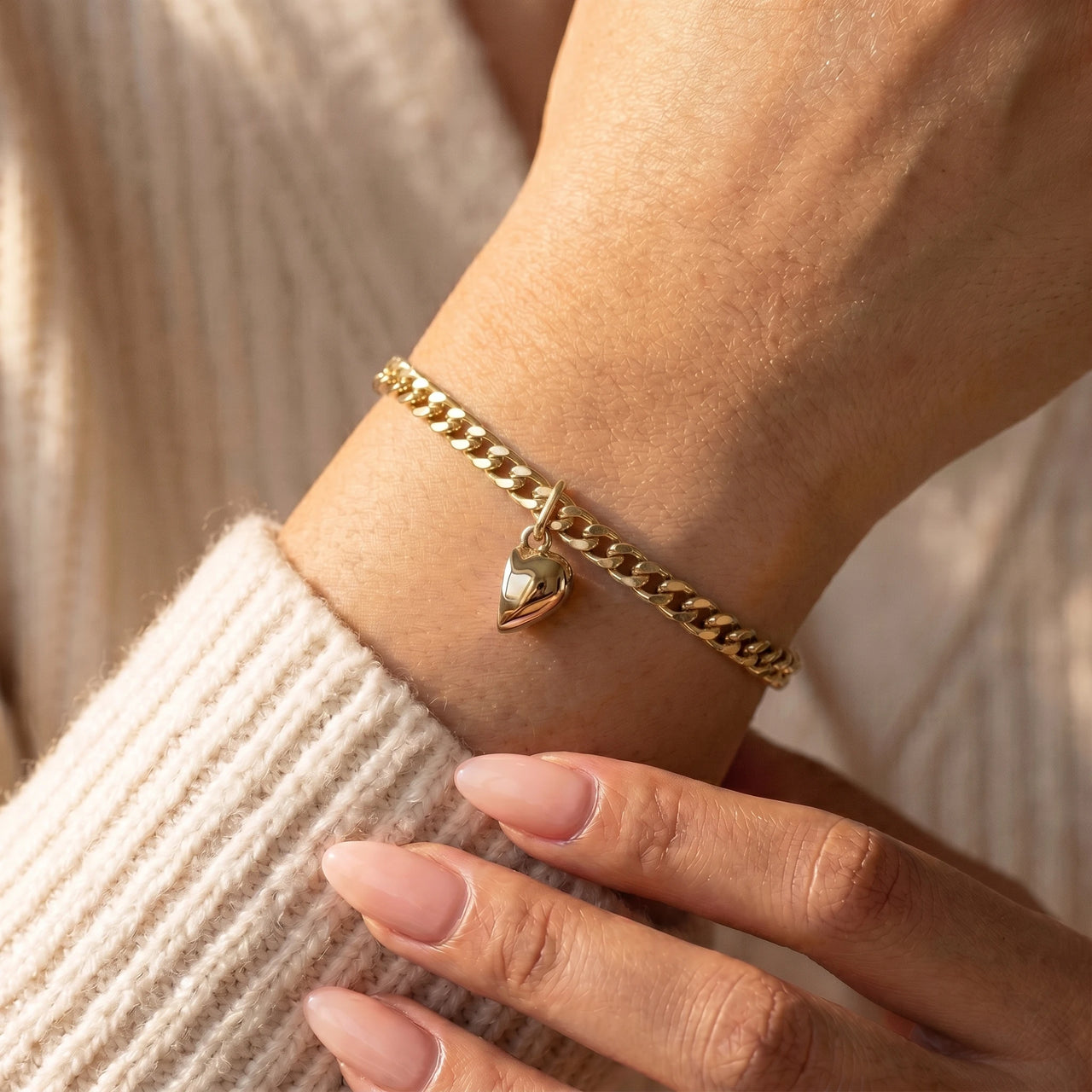 Magnetic Heart Bond Matching Bracelet Set 4