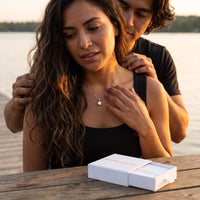 Thumbnail for He offers her the silver necklace | SKU: 505665
