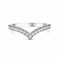 Thumbnail for Silver Minimalist Ring, silver ring, studio packshot | SKU: 10645547-4.5-silver