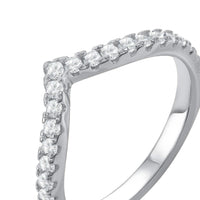 Thumbnail for Silver Minimalist Ring, silver ring, studio packshot | SKU: 10645547-4.5-silver
