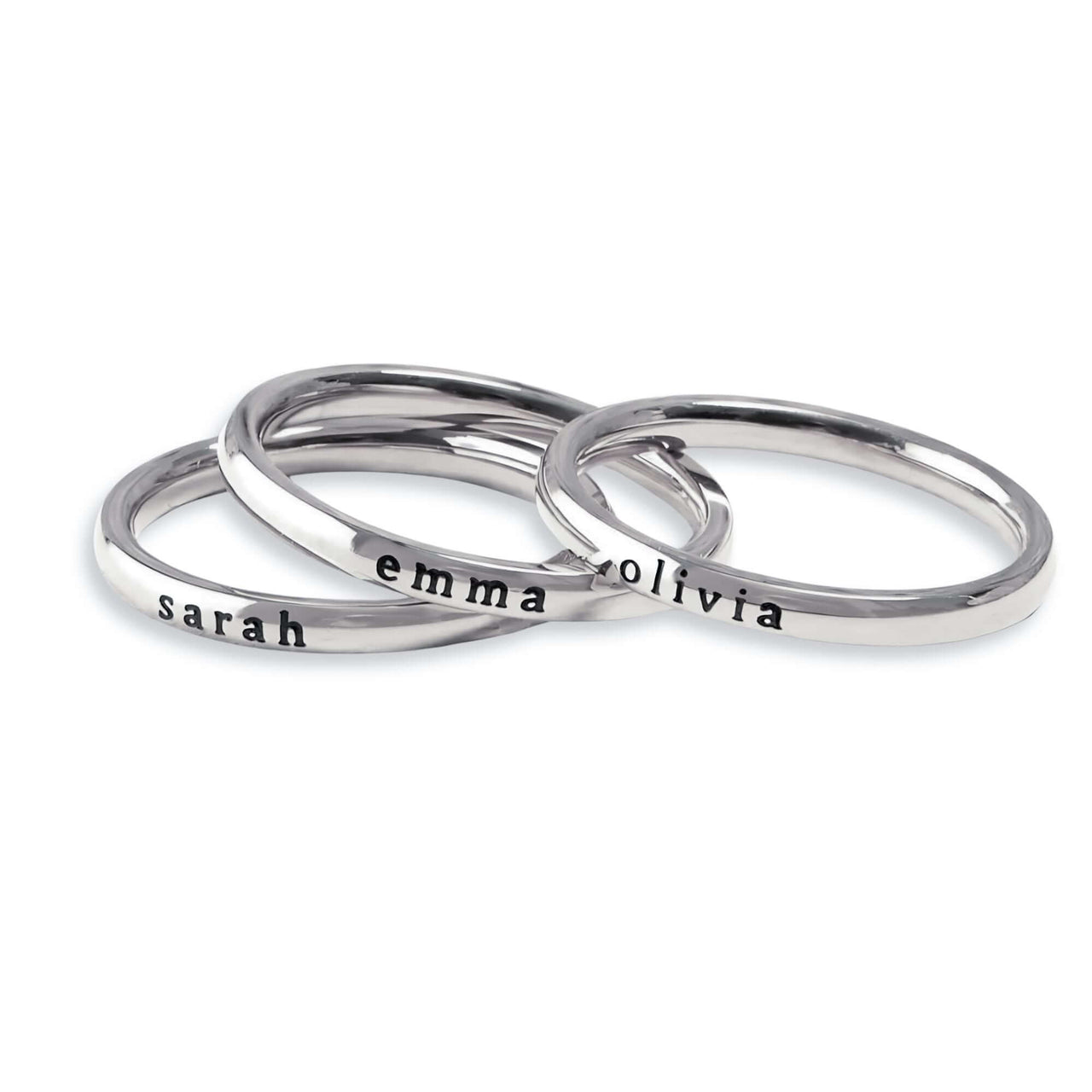 Stainless Steel Ring - Woman Ring - Custom Name Ring – Engraved Ring - Custom Ring Ring Brother & Sisters