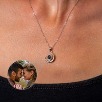 Thumbnail for Stellar Photo Necklace featuring a custom photo pendant by Brother & Sisters, perfect for displaying cherished memories.