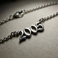 Thumbnail for Year Number Anklet