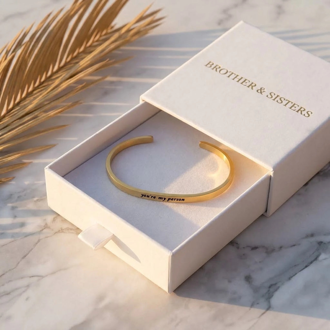 Bracciale rigido donna — nella scatola regalo, oro | SKU: 8174603-gold-color