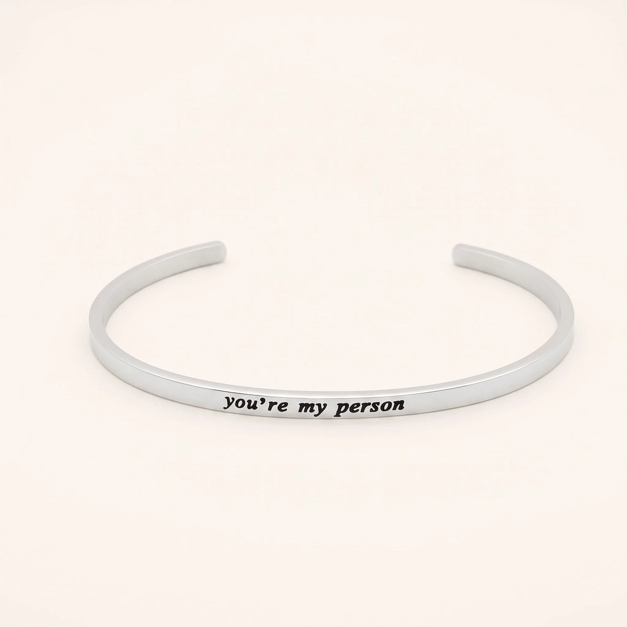 Bracciale migliore amica — foto prodotto su sfondo bianco, argento | SKU: 8174603-silver-color