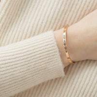 Thumbnail for 2020 Survivor Bracelet - Quote Bracelet - Mantra Bracelet - Women's Bangle Brother & Sisters
