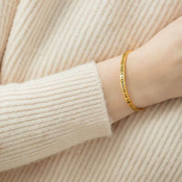 Thumbnail for Be The Unique Version Of Yourself - Quote Bracelet - Mantra Bracelet Bracelet Brother & Sisters