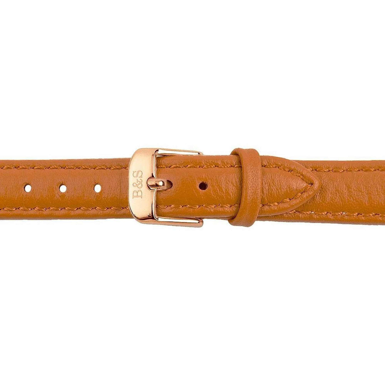 Brown Leather Strap & Rose Gold Buckle watch straps Brother & Sisters