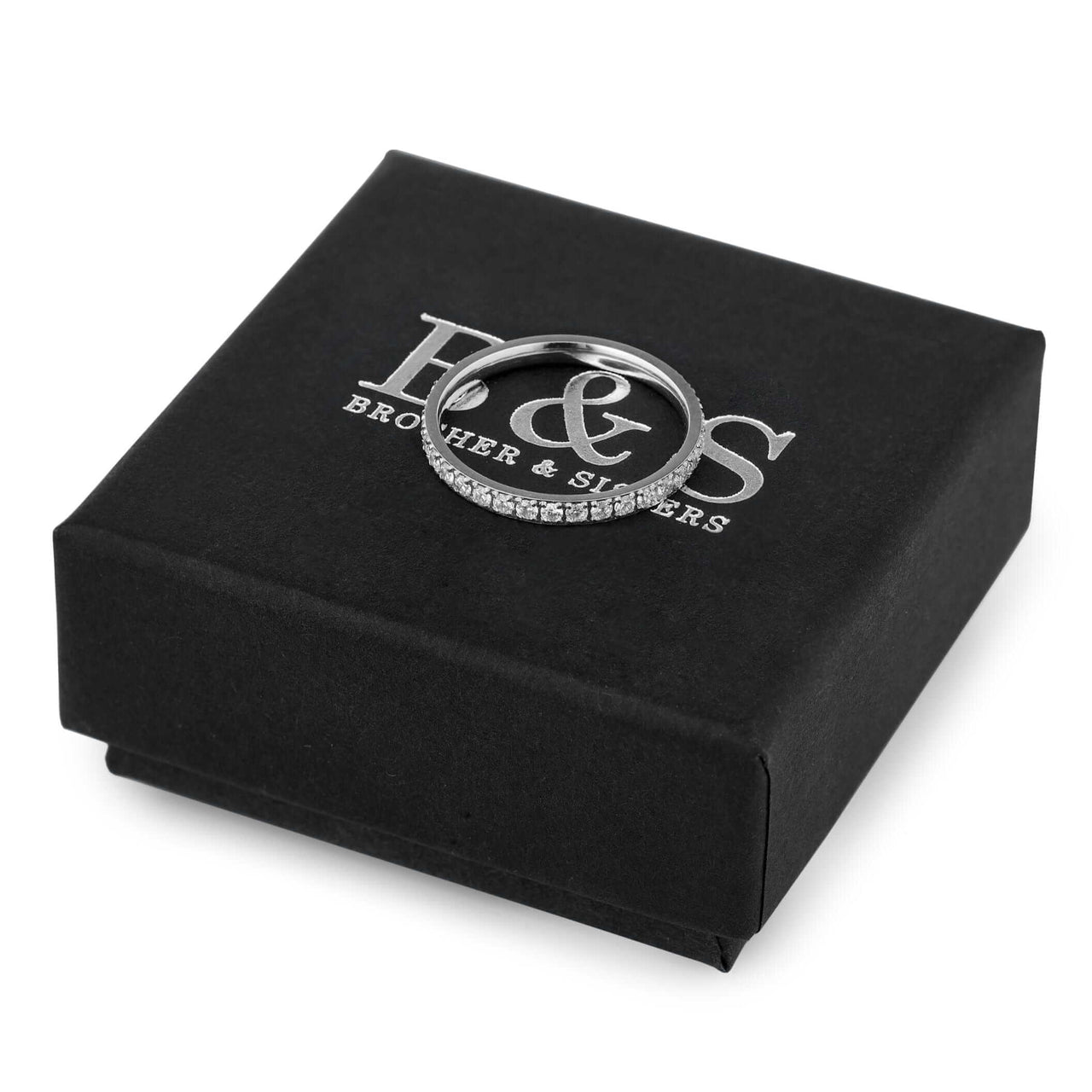 Elegance Ring - Promise Ring - Silver Ring - Engagement Ring for Women Ring Brother & Sisters