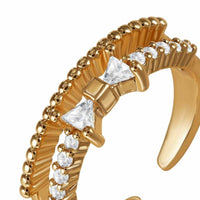Thumbnail for Gold Ring for Women - Stainless Steel Ring - Woman Ring - The Butterfly Ring Ring Brother & Sisters