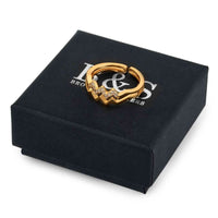 Thumbnail for Gold Ring for Women - Stainless Steel Ring - Woman Ring - The Zigzag Ring Brother & Sisters