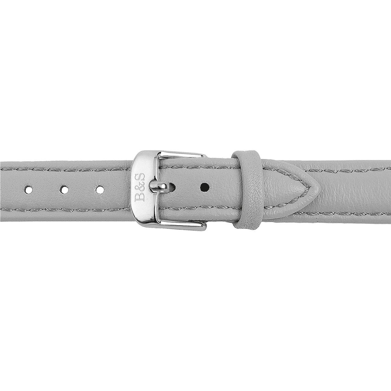 Grey Leather Strap & Silver Buckle watch straps Brother & Sisters