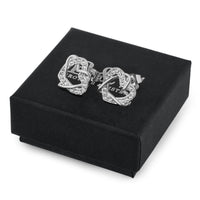 Thumbnail for Hearts with Austrian Crystals Earrings - Stud Earrings - Earrings for Women - Women Earrings Earrings Brother & Sisters