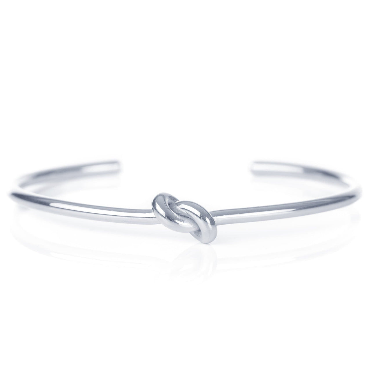 Knotted Cuff - Knotted Bracelet for Woman - Brother & Sisters Bracelet Silver Brother & Sisters