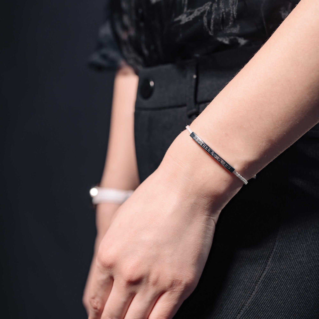 La Perle (White Gold) Bracelet Brother & Sisters