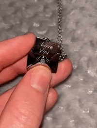 Thumbnail for Personalized Envelope Necklace - Personalized Necklace - Brother & Sisters Brother & Sisters