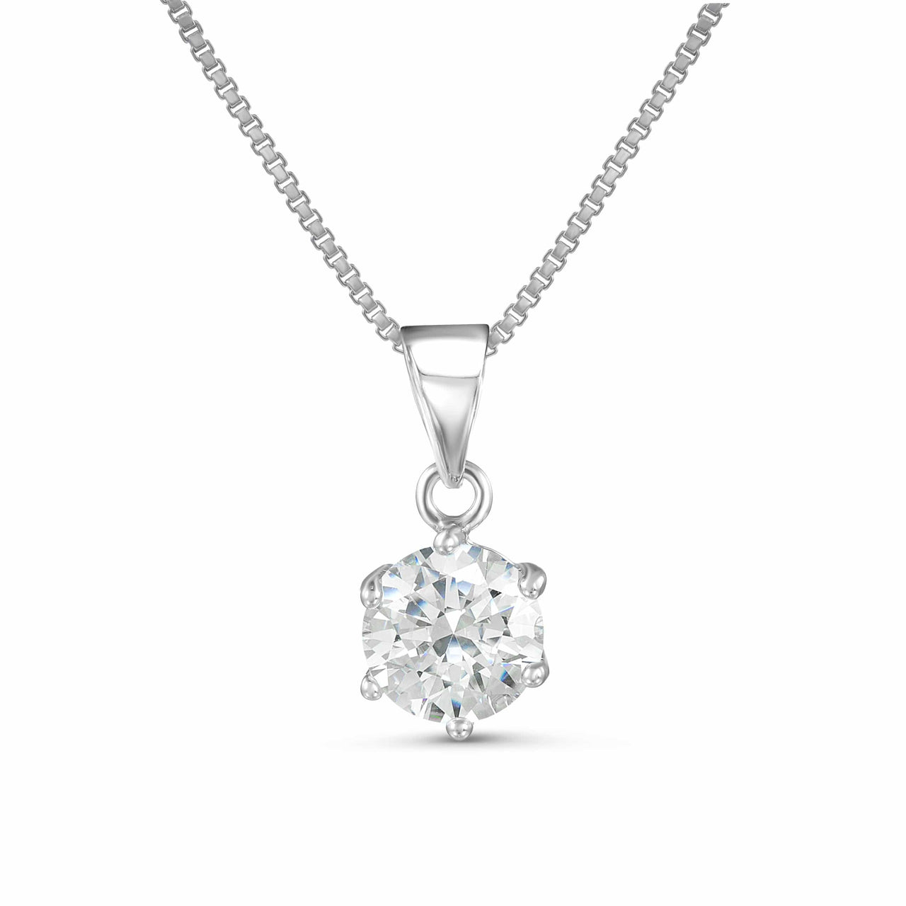Silver Classic Necklace - Silver Necklace Women - Women's Necklace Necklace Brother & Sisters