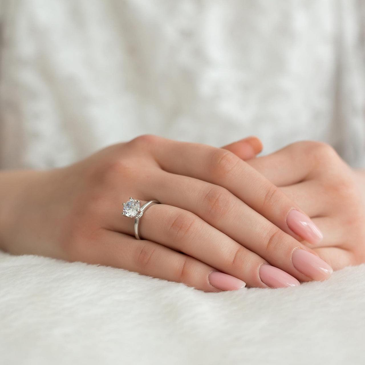 Silver Classic Ring - Promise Ring - Silver Ring - Engagement Ring for Women Ring Brother & Sisters