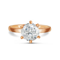 Thumbnail for Silver Classic Ring - Promise Ring - Silver Ring - Engagement Ring for Women Ring Brother & Sisters
