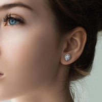Thumbnail for Silver Drop Earrings - Sterling Silver Earrings For Women - Silver Stud Earrings Earrings Brother & Sisters