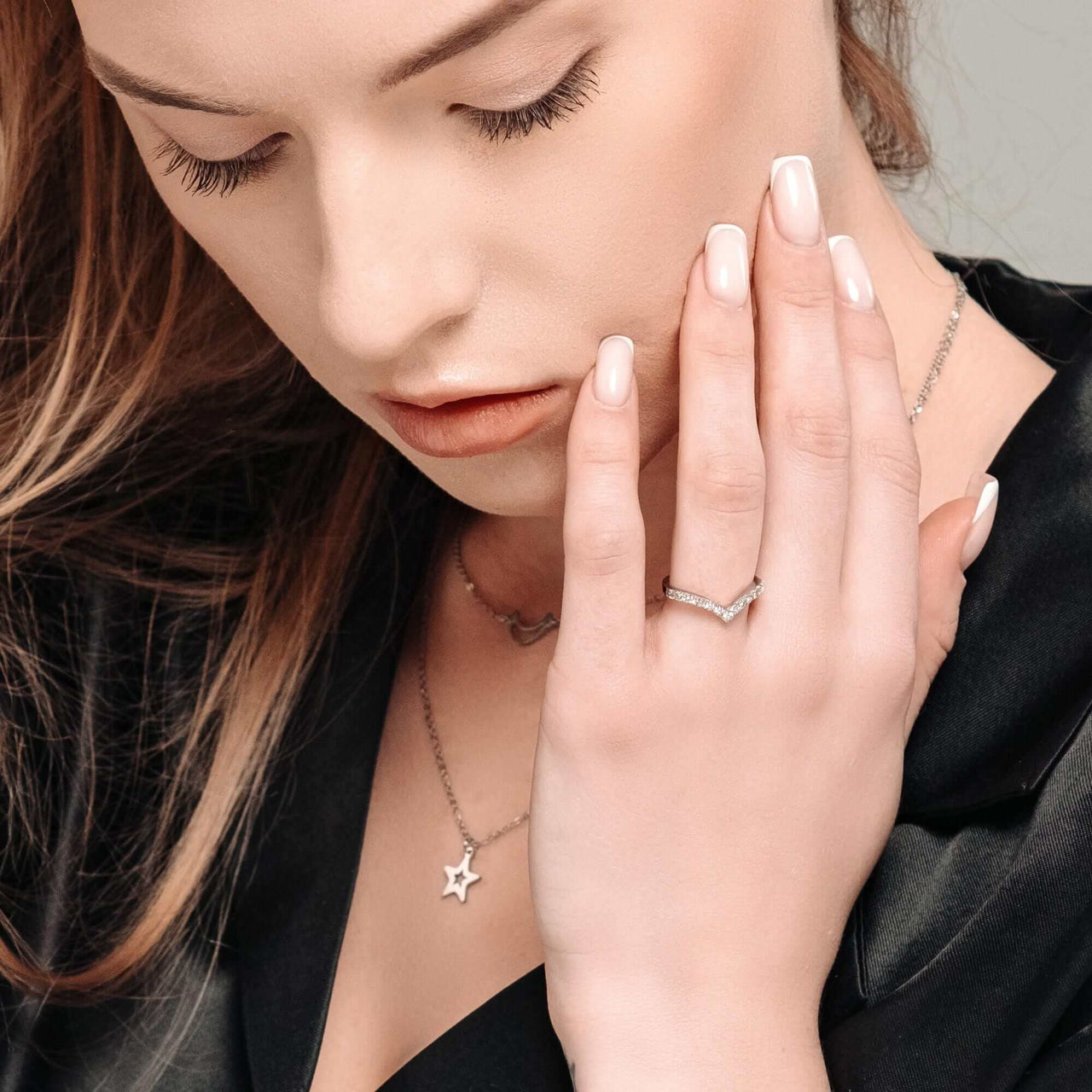 Silver Minimalist Ring - Promise Ring - Silver Ring - Engagement Ring for Women Ring Brother & Sisters