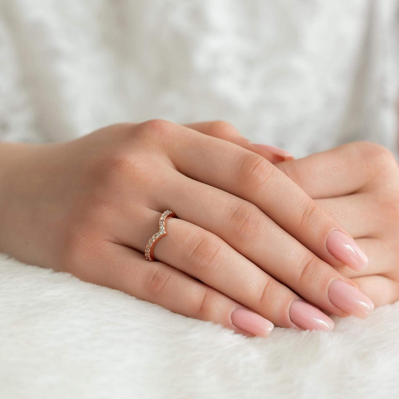 Silver Minimalist Ring - Promise Ring - Silver Ring - Engagement Ring for Women Ring Brother & Sisters