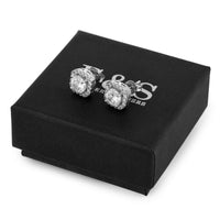 Thumbnail for Silver Square Earrings - Sterling Silver Earrings For Women - Silver Stud Earrings Earrings Brother & Sisters