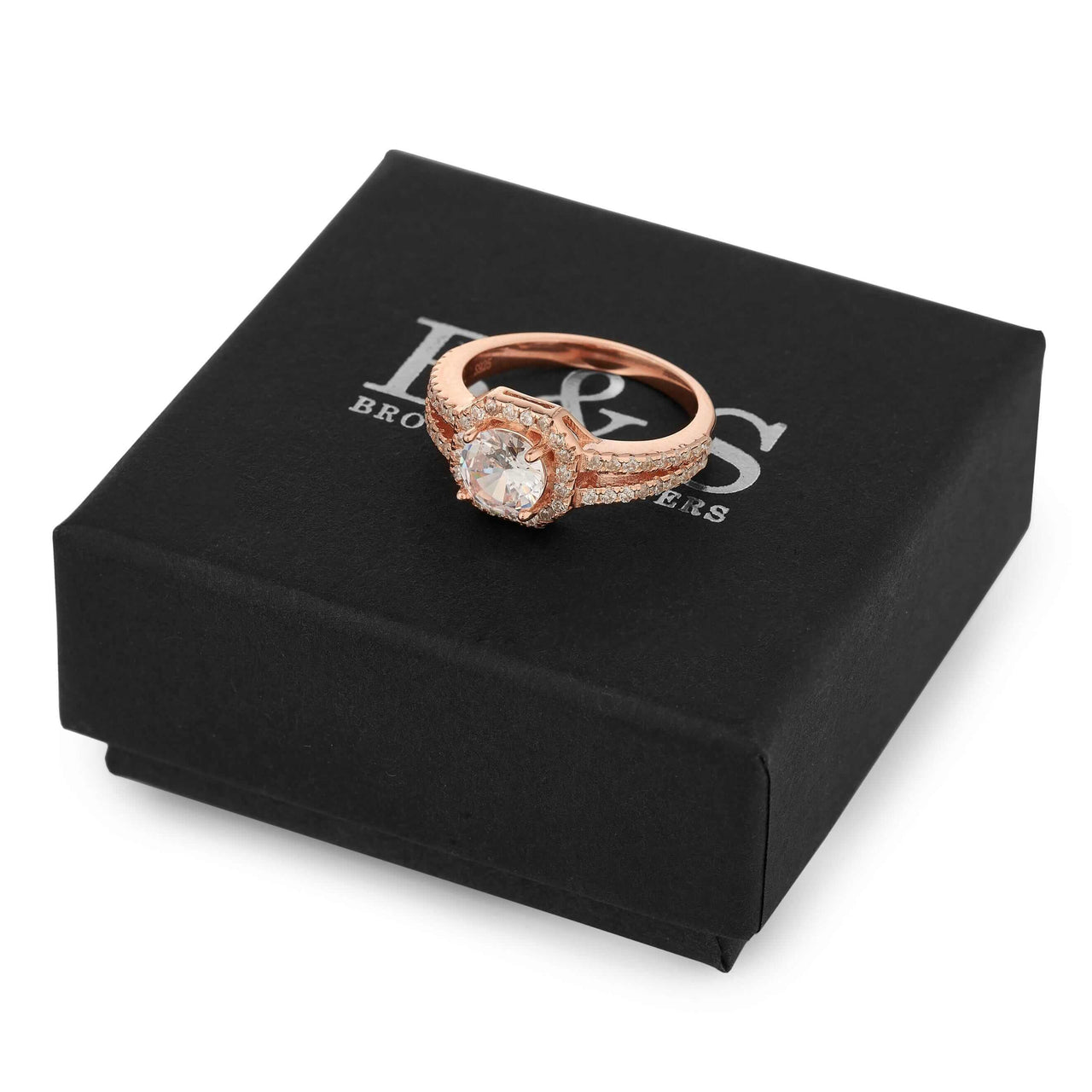 Silver Square Ring - Promise Ring - Silver Ring - Engagement Ring for Women Ring Brother & Sisters