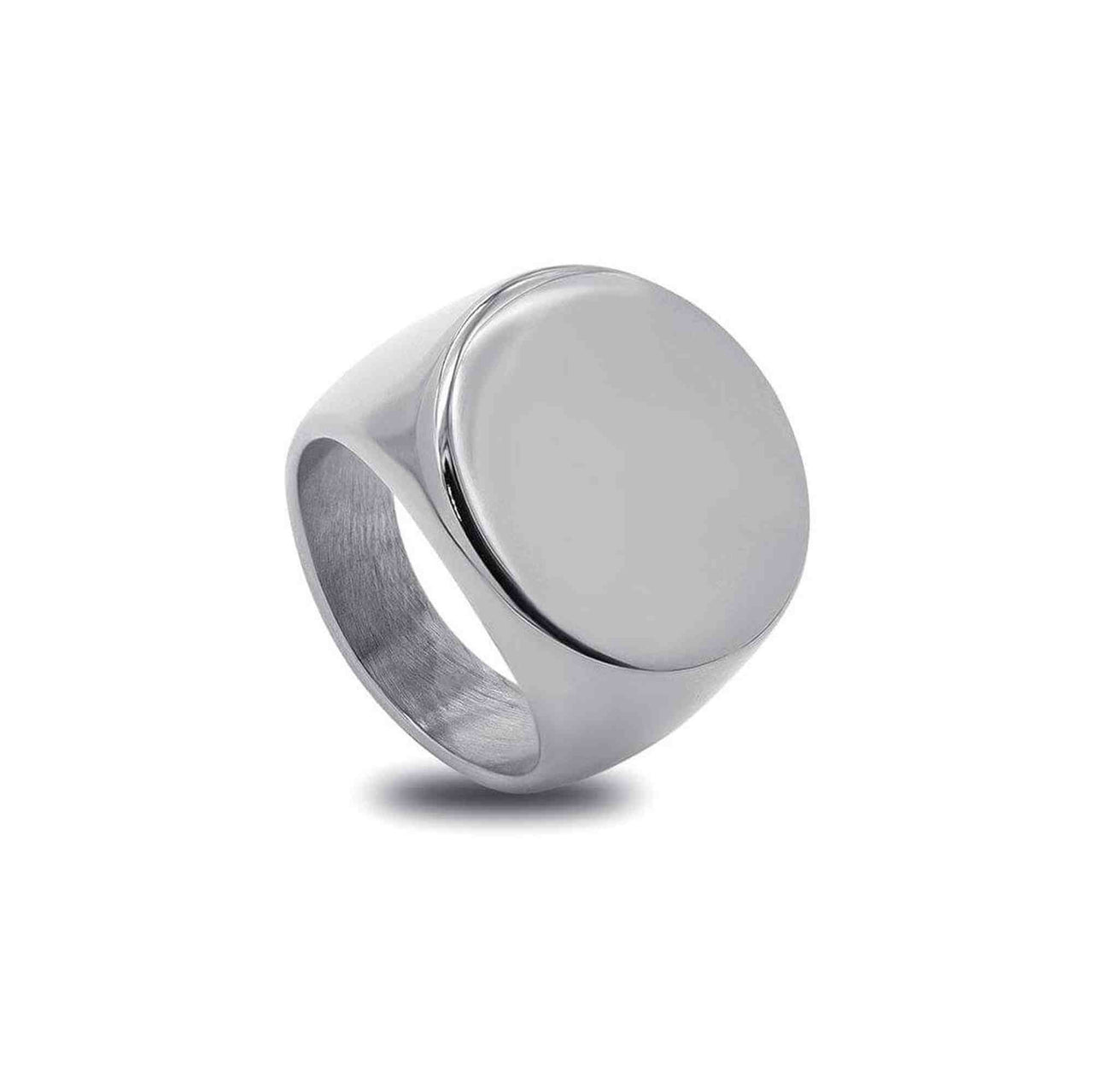 The Bully - Men's Ring - Signet Ring For Men - Brother & Sisters Ring EU: 57 / US: 8 / Silver Brother & Sisters