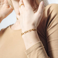 Thumbnail for The Double Bracelet - Gold Bracelet For Women - Chain Bracelet Bracelet Brother & Sisters