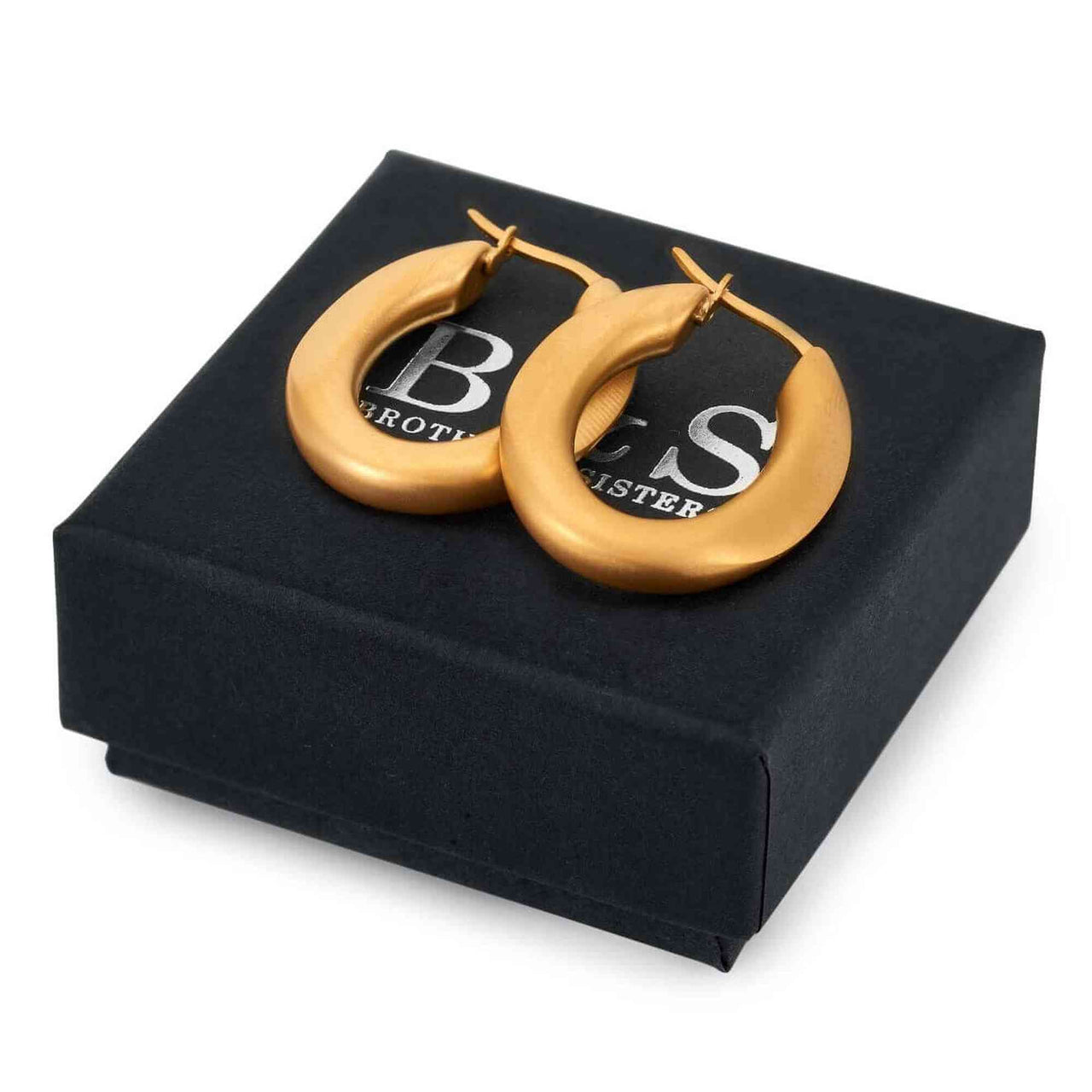 The Mates - Gold Earrings - Gold Hoop Earrings - Gold Hoops - Women's Earrings Earrings Brother & Sisters