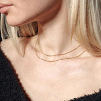 Thumbnail for The Simple - Female Gold Necklace - Gold Chains For Women - Women's Necklace Necklace Brother & Sisters