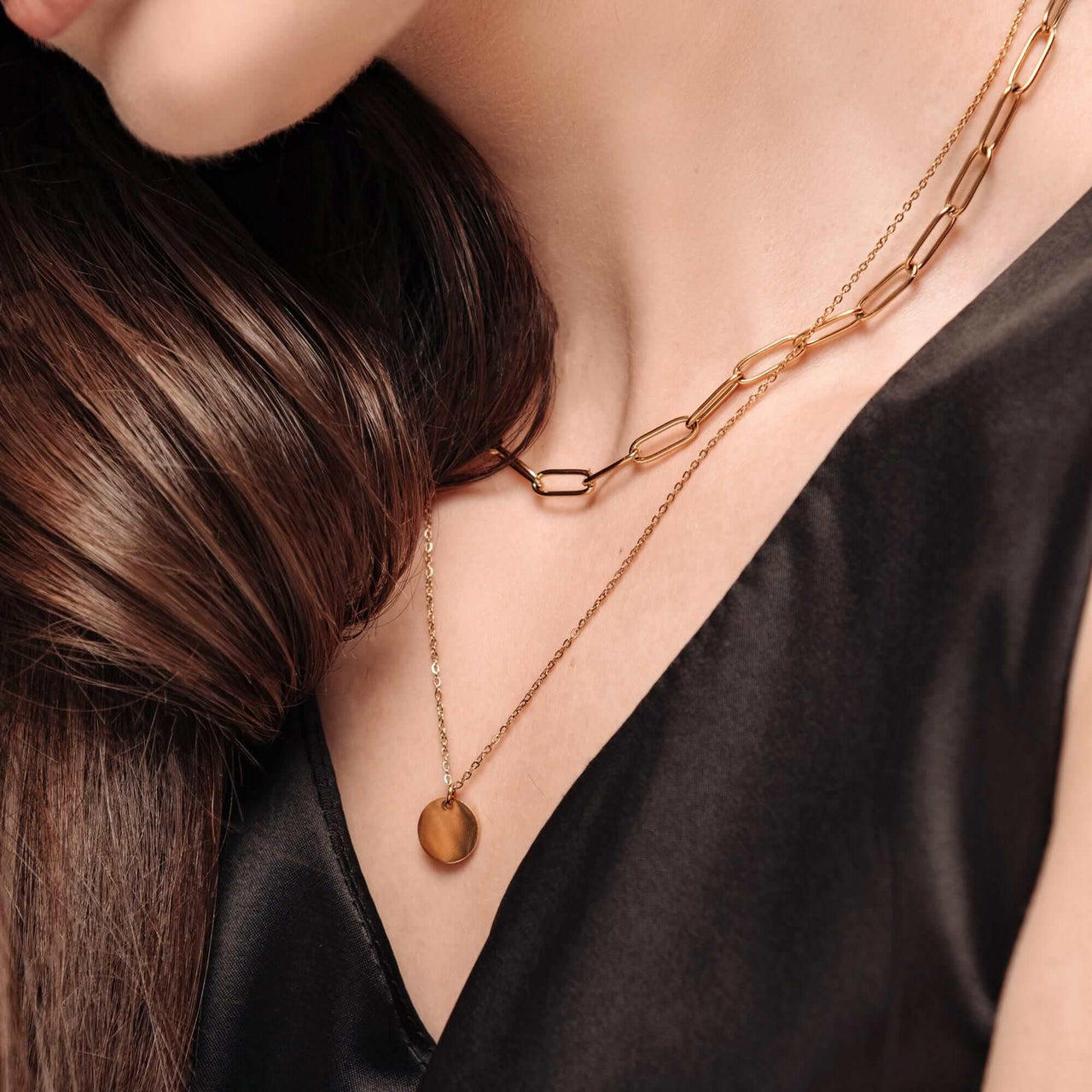 The Trendy - Female Gold Necklace - Gold Chains For Women - Women's Necklace Necklace Brother & Sisters
