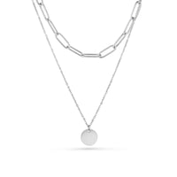 Thumbnail for The Trendy - Female Silver Necklace - Silver Chains For Women - Women's Necklace Necklace Brother & Sisters